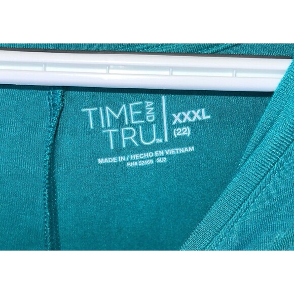 Womens Time And True Dress Size XXXL(22) A Line Light Blue comfortable Dress - Picture 2 of 5